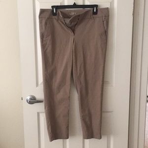 Ann Taylor Loft Skinny Chino Crop